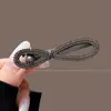 Presilhas de cabelo de alta qualidade, estilo coreano, nicho, para mulheres, doces e de luxo leve, estilosas e versáteis, presilhas laterais sem costura para franja