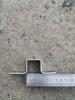 Abrazadera Cuadrada Galvanizada Cuadrada 40*40 para Tubos Cuadrados, Abrazadera de Montura de 80mm para Apretar y Asegurar
