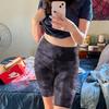 Pantalones cortos de equitación para mujer de venta caliente transfronterizos, cintura alta, control de abdomen, elásticos, ajustados, pantalones deportivos de fitness de longitud media, adecuados para forjar