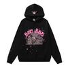 Sudadera con capucha y estampado Sp5der de alta calidad con letras de cantante de hip-hop 5555555 para hombre y mujer.