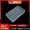 Rejilla de acero galvanizado antideslizante con forma de diente, placa de rejilla soldada a presión, plataforma de pista para caballos, escalón, placa de cubierta de zanja de acero inoxidable, placa de rejilla de acero