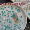 Zircones de Gota de Agua de Lujo para Uñas, Decoraciones Coloridas de Gota de Agua, Pedrería de Fondo Plano, Decoraciones para Uñas, Pedrería de Pétalos