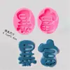 Molde de Silicona para Niños Pequeña Princesa Pequeño Príncipe Hada Fondant Chocolate Plato de Cumpleaños Decoración de Pastel Enchufe