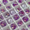 Rhinestones para Decoración de Uñas Xiaohongshu Súper Brillantes de 8 mm, Superficie Shiyue, Rhinestones Redondos Multifacéticos con Base Puntiaguda K9