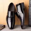 Zapatos de Vestir de Cuero para Hombre con Aumento de Altura Interior para Primavera y Otoño, Zapatos de Trabajo Casuales Estilo Coreano para Jóvenes Hombres, Moda para Hombre