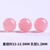 Cristal Rosa Natural Contas Soltas Pulseira DIY Cubo de Açúcar Cristal Rosa de Madagascar Contas Espaçadoras Acessórios de Joias