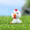 Doze estatuetas de animais do zodíaco, ornamentos de paisagem em miniatura, decorações criativas e fofas para casa, um paraíso em miniatura para crianças