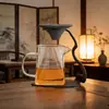 Colador de Té Xiangyun sin Poros y Filtro Integrados Taza de Presentación Embudo Filtro de Café, Accesorios de Té con Filtro de Cerámica para Preparar Té
