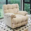 Pod de Sofá Perezoso Espacio Sofá de Tela Multifuncional Individual Silla Mecedora para Sala de Estar Silla de Sofá de Lujo Eléctrica Nube