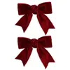 Año Nuevo Transfronterizo Nuevo Lazo de Felpa Niños Hecho a Mano Tela Princesa Lindo Pasador Cola de Golondrina Accesorios para el Cabello