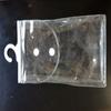 Bolsa de Gancho de PVC Bolsa Ziplock de Apertura Superior Bolsa de Embalaje para Prendas Íntimas con Gancho para Colgar Bolsa de Plástico Transparente