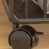 Estante Móvil para Mochilas Escolares Debajo de la Mesa Cesta de Almacenamiento Almacenamiento en Casa Almacenamiento de Escritorio Artefacto de Almacenamiento Carrito con Ruedas Estantería de Almacenamiento