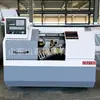 Torno CNC pequeno CK6130 Torno CNC Mesa plana Corte de metal Torno CNC 6132 Mini torno