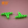 Txbj50407 Verde Forma de T Octagonal Octagonal T de Unión Paralela Octagonal Bloque de Construcción Tecnológico Piezas