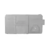 Portatarjetas para parasol de coche, Portagafas, Bolsillo con cremallera para facturas de coche, Portatarjetas de identificación para teléfono móvil, Bisel de almacenamiento, Transfronterizo
