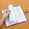 Livro de Registro de Comprovantes de Depósito Regular, Porta-Comprovante de Depósito de Dinheiro Multifuncional, Pacote Completo de Cartão de Comprovante de Depósito Bancário, Porta-Coleção à Prova d'Água