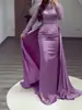 Vestido de Noche con Lentejuelas Elegante de Manga Larga para Banquete de Mujeres Transfronterizo Europeo y Americano 2026 Aura de Reina Anfitriona para Reunión Anual de la Alta Sociedad
