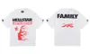 Transfronterizo Hellstar Hellstar Verano Nuevo Marca de Moda Europea y Americana Camiseta de Manga Corta Holgada para Hombre y Mujer Nfc
