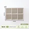 Gabinete de celosía partition de mesita de noche semi-cerrado gabinete de almacenamiento de dormitorio estante de almacenamiento de estantería de mesita de noche almacenamiento de extremo de cama de piso ocho compartimentos