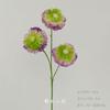 Flores Artificiales para Boda Serie Púrpura Flores Guía de Camino Flores Falsas Decoración Salón de Bodas Materiales Florales para Techo Arreglo de Piso Flores Decorativas Arco Floral