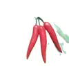 Pimientos Simulados, Frutas Falsas, Pimientos Puntiagudos de Plástico, Pimientos Rojos, Pimientos Morrones, Pimientos Artificiales para Fotografía de Sala de Estar, Productos Agrícolas, Pimientos Pequeños Falsos para la Venta