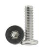 Tornillos de Acero Inoxidable 304 de Cabeza Plana Grande con Ranura de Cruz Tornillos de Sombrilla de Cabeza Redonda Grande Tornillos de Máquina de Cabeza de Sombrilla Grande M2-M8