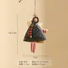 Ornamentos de Anjo de Natal de Lata Estilo Retro Vintage Americano Mais Vendidos Transfronteiriços Decorações de Árvore de Natal Decorações de Natal