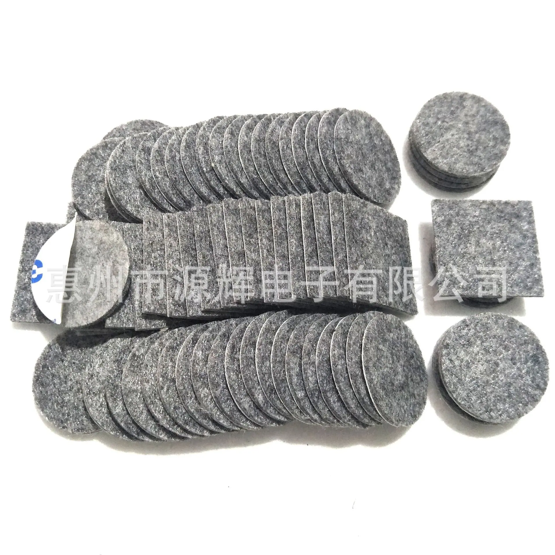 自粘灰色毛毡家具脚垫