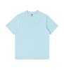 Camiseta de manga corta con cuello redondo y hombros descubiertos, peinada Siro, DuPont Solona, nueva, MRS-M081, 250 g, con estampado de logotipo