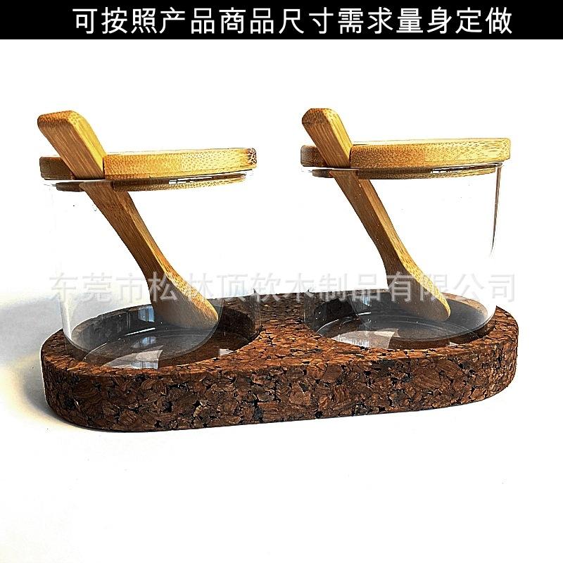 玻璃罐碳化软木托盘