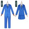 Conan Kudo Shinichi Ran Mouri Uniforme JK de Ensino Médio Fantasia Cosplay Infantil Adulto