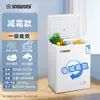 Camión Refrigerador SNOWSEA Uso Doméstico Doble Uso Pequeño Congelador de Cofre Refrigerado Congelado Gran Capacidad Ahorrador de Energía Refrigerador de Coche