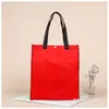 Bolsa de Lona con Botón al por Mayor Fabricante Bolsa para Empaque de Regalo Estampado de Patrón Publicitario Logo Bolsa de Compras Tote