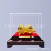 Longevidad y Longevidad Arena Terciopelo Dorado Artesanías Durazno de Longevidad Regalos de Cumpleaños para Abuelos y Personas Mayores Regalos de Cumpleaños