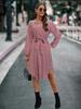 Otoño e Invierno 2026 Ropa Femenina Transfronteriza Europea y Americana, Amazon Ebay Sitio Independiente Más Vendido Vestido Elegante y de Moda de Manga Larga