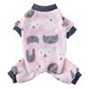 Produtos para animais de estimação transfronteiriços Roupas para cães Roupas para animais de estimação de cachorro pequeno Pijamas de pelúcia Roupas para animais de estimação Roupas de outono Roupas para cães