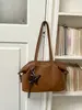 2026 Nueva Tendencia de Moda Otoño Invierno Bolso de Mano de un Hombro para Mujer Gran Capacidad Bolso Bowling de Moda Versátil Estilo para Viajar