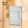 8109 lang sheng acero sonido lado deslizante muela inflable encendedor de fuego oblicuo elegante fuego abierto encendedor de regalo de alta gama