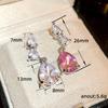 Cao Shi nuevos aretes colgantes de gota de agua de hada otoño elegante dulce exquisito aretes fábrica de origen ventas directas