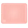 Alfombrilla de cocina multifuncional 58*45CM veta recta silicona escurridora y aislante térmico para ollas, alfombrilla filtrante de agua en stock