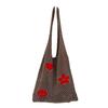 2021 Nuevo Amazon ebay Bolso de punto japonés y coreano Bolso tote de malla Bolso de hombro hueco Bolso retro Moda femenina