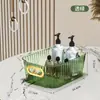 Caja de Almacenamiento de Maquillaje Multifuncional para Artículos Varios Caja de Almacenamiento Transparente de Lujo Ligero Cesta Roja para Almacenamiento de Mascarillas de Escritorio para Dormitorio de Chicas