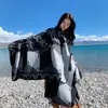Manto de Viagem Estilo Étnico Noroeste Xale de Tricô Cachecol de Primavera Outono Inverno Manto Cobertor Feminino Xizang Xinjiang
