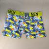 Pantalones de boxeador para hombre europeos y americanos comercio exterior estampado de seda de leche talla única pantalones de boxeador para hombre puestos de bajo precio exclusivo transfronterizo