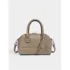 Bolsa Boston Bolsa de Boliche para Mulheres 2026 Novo Modelo Bolsa de Mão Bolsa Transversal Bolsa de Ombro Retrô Comércio Exterior Estilo Vintage
