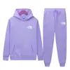 Conjunto de Dos Piezas de Sudaderas con Capucha de Manga Larga y Pantalones Deportivos Casuales para Hombre y Mujer, Transfronterizo para Primavera y Otoño, Amazon Europeo y Americano