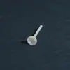 Acessórios para Brincos DIY Pinos de Orelha de Resina Transparente Cuidado com Furos na Orelha Hastes para Orelha Pequenos Piercings de Orelha Joias para Orelha Atacado