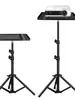 Soporte para Proyector, Soporte de Pared sin Taladro, Soporte Giratorio de 360 Grados para Proyector, Bandeja Oculta de Piso para Sala de Estar
