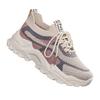 Zapatos de plataforma de primavera para mujer, de comercio exterior transfronterizo, tendencia de moda, deportivos, de ocio, con tejido volador, transpirables y de suela suave.