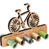 Decoração de móveis de artesanato de bicicleta de madeira simples cartão de madeira dinheiro carro Casa Decoração de mesa de madeira